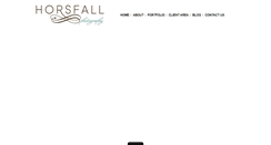 Desktop Screenshot of horsfallphotography.com