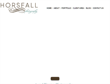 Tablet Screenshot of horsfallphotography.com